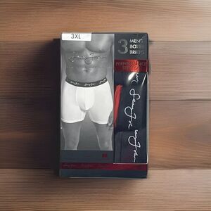 Boxer Briefs Size 3XL Sean John Red Black Dri-Fusion Tech Stretch